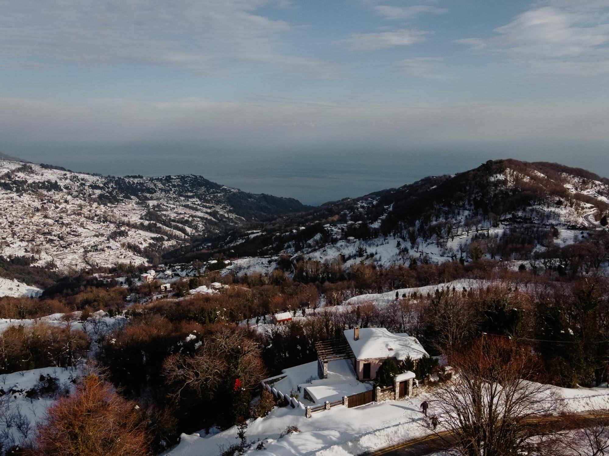A Dream Deferred Villa Pelion Kissos  Esterno foto